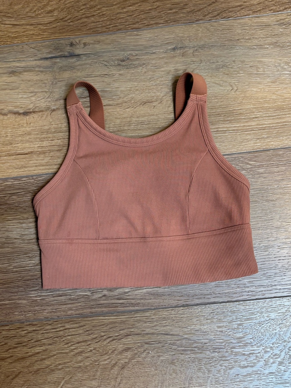 aerie OFFLINE Sports Bra in Rust